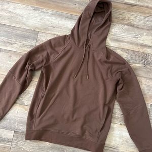 Lululemon City Sweat Pullover Brown Hoodie